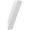 Ekena Millwork 5 1/2-in. W x 10-in. D x 22-in. H Traditional Architectural Grade PVC Knee Brace BRCP055X10X22TRA - alternate 1